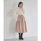 襟付きケーブルニットジャケット | earth music&ecology | 詳細画像15