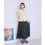 サテンフレアスカート | earth music&ecology  | 詳細画像3 