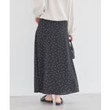 サテンフレアスカート | earth music&ecology  | 詳細画像31 