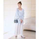 サテンフレアスカート | earth music&ecology | 詳細画像5