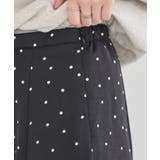 サテンフレアスカート | earth music&ecology | 詳細画像40