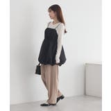 ドットバルーンキャミチュニック | earth music&ecology  | 詳細画像26 