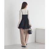 ドットバルーンキャミチュニック | earth music&ecology  | 詳細画像27 