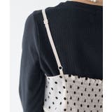 ドットバルーンキャミチュニック | earth music&ecology  | 詳細画像31 