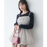 ドットバルーンキャミチュニック | earth music&ecology  | 詳細画像6 