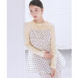 ドット | ドットバルーンキャミチュニック | earth music&ecology 