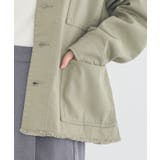 ノーカラーカバーオール | earth music&ecology  | 詳細画像10 