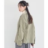 ノーカラーカバーオール | earth music&ecology  | 詳細画像6 