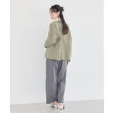 ノーカラーカバーオール | earth music&ecology  | 詳細画像9 