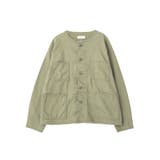 ノーカラーカバーオール | earth music&ecology  | 詳細画像23 