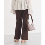 センターシームフレアパンツ | earth music&ecology  | 詳細画像13 