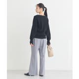 センターシームフレアパンツ | earth music&ecology  | 詳細画像28 