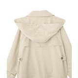 2WAYフードショートフレアトレンチ | earth music&ecology  | 詳細画像40 