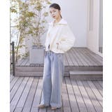 レースリバーシブルブルゾン | earth music&ecology | 詳細画像3