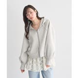 エアもちフーディブルゾン | earth music&ecology  | 詳細画像3 