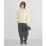 裾スリット裏毛プルオーバー | earth music&ecology  | 詳細画像12 