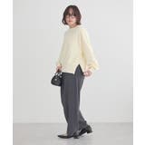 裾スリット裏毛プルオーバー | earth music&ecology  | 詳細画像13 