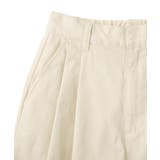 フラワー刺繍ツイルカーブパンツ | earth music&ecology  | 詳細画像17 