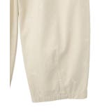 フラワー刺繍ツイルカーブパンツ | earth music&ecology  | 詳細画像19 