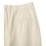 フラワー刺繍ツイルカーブパンツ | earth music&ecology  | 詳細画像21 