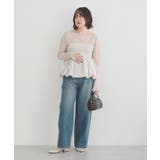 スタッズデニムパンツ | earth music&ecology  | 詳細画像20 