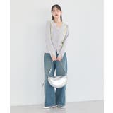 アーガイルニットカーディガン | earth music&ecology  | 詳細画像12 