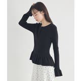 ペプラムニットプルオーバー | earth music&ecology  | 詳細画像13 