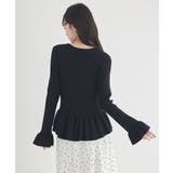 ペプラムニットプルオーバー | earth music&ecology  | 詳細画像14 