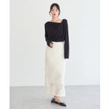 総レースナロースカート | earth music&ecology  | 詳細画像11 