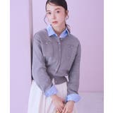 ダブルポケットカーディガン | earth music&ecology  | 詳細画像1 