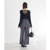 ランダムチェーンリブバックレースプルオーバー | earth music&ecology  | 詳細画像12 