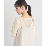 ランダムチェーンリブバックレースプルオーバー | earth music&ecology  | 詳細画像13 