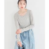 グレー | 微シアーメロープルオーバー | earth music&ecology