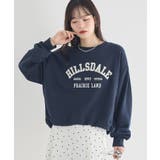 アソートロゴウラケドロストプルオーバー | earth music&ecology  | 詳細画像1 