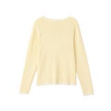 バイカラーヘンリーネックニットプルオーバー | earth music&ecology  | 詳細画像17 