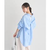 バックツイストオーバーシャツ | earth music&ecology  | 詳細画像18 