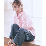 バックツイストオーバーシャツ | earth music&ecology  | 詳細画像3 