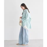 バックツイストオーバーシャツ | earth music&ecology  | 詳細画像9 