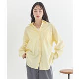 バックツイストオーバーシャツ | earth music&ecology  | 詳細画像22 