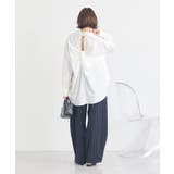 バックツイストオーバーシャツ | earth music&ecology  | 詳細画像33 