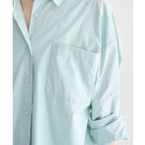 バックツイストオーバーシャツ | earth music&ecology  | 詳細画像34 