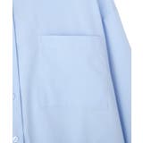 バックツイストオーバーシャツ | earth music&ecology  | 詳細画像40 