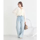 フロントツイストブラウス | earth music&ecology  | 詳細画像10 