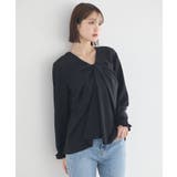 フロントツイストブラウス | earth music&ecology  | 詳細画像2 