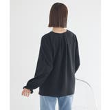 フロントツイストブラウス | earth music&ecology  | 詳細画像4 