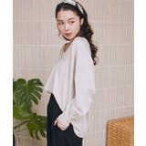 ディープVネックプルオーバー | earth music&ecology  | 詳細画像2 