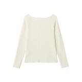 レーストリムリブニットプルオーバー | earth music&ecology | 詳細画像22