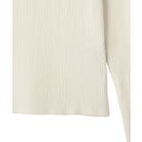 レーストリムリブニットプルオーバー | earth music&ecology | 詳細画像25