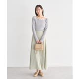 レーストリムリブニットプルオーバー | earth music&ecology | 詳細画像6