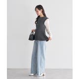 フレアニットベスト | earth music&ecology  | 詳細画像12 